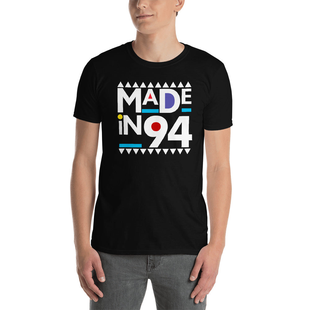 Made in 1994 Retro 90s Short-Sleeve Unisex T-Shirt