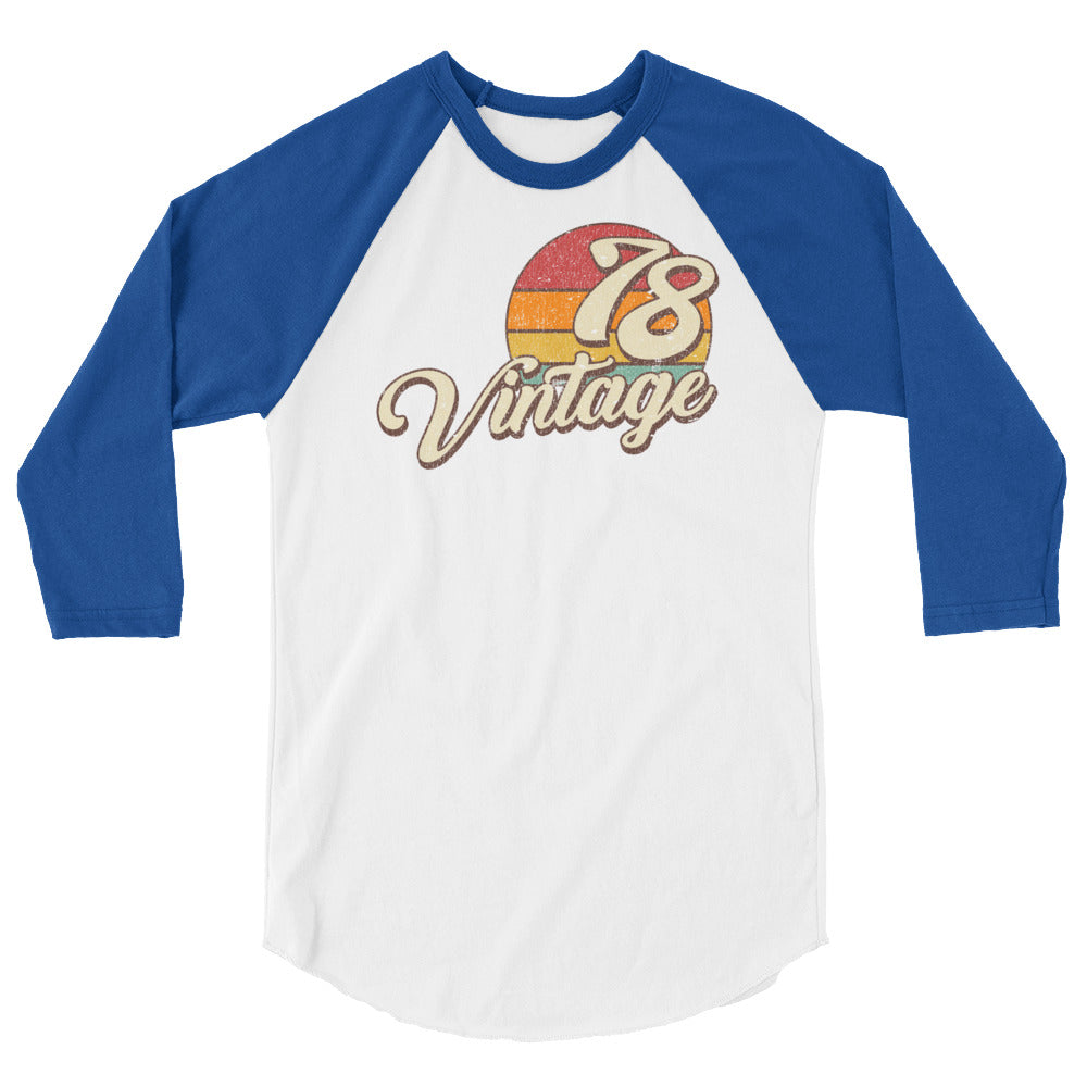 Vintage 1978 3/4 sleeve raglan shirt - Styleuniversal