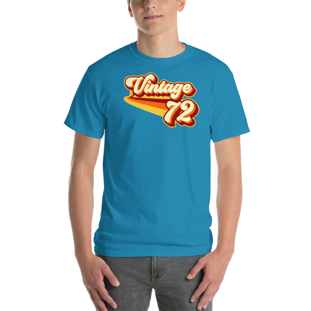 Vintage 1972 Warm Retro Lines CLASSIC FIT Short-Sleeve T-Shirt