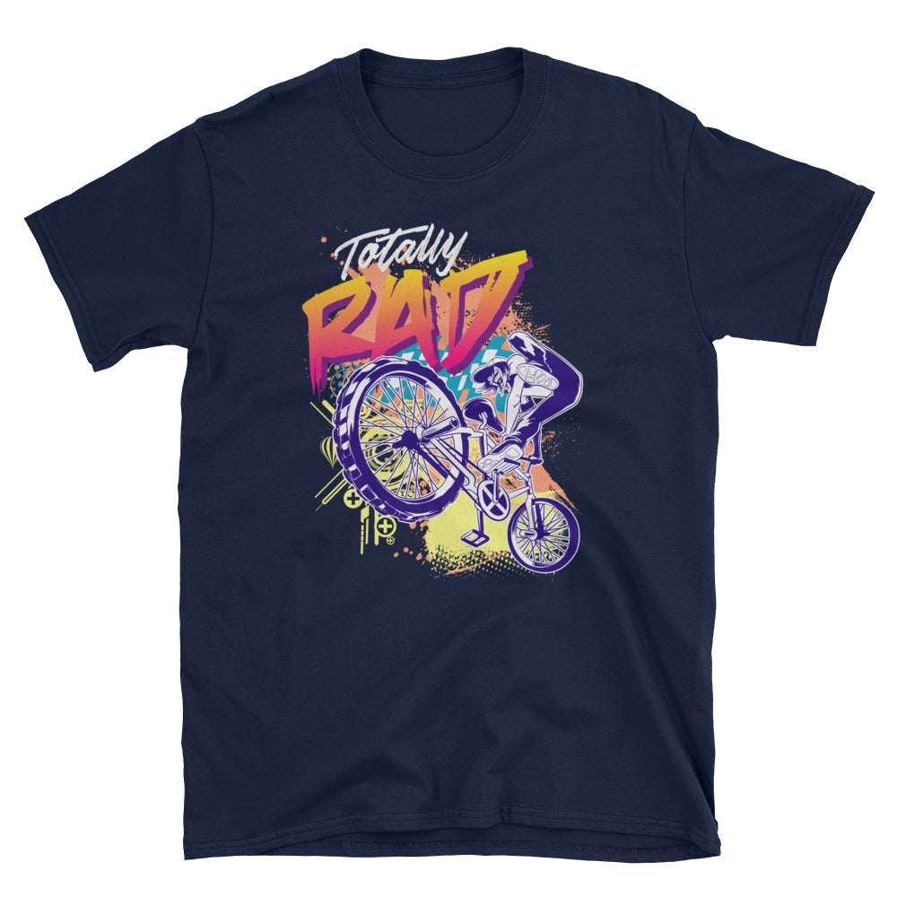 Totally Rad 80's BMX Bike Short-Sleeve Unisex T-Shirt - Styleuniversal