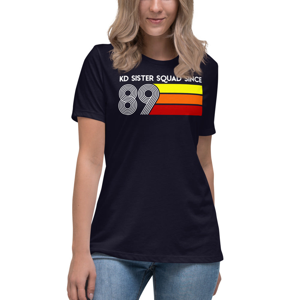 KD Squad since 89 Women's Relaxed T-Shirt