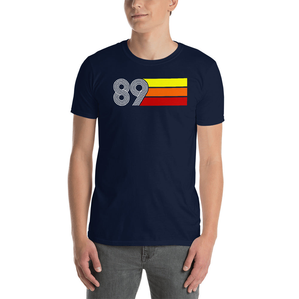 Retro Expo 1989 Men's Women's Short-Sleeve Unisex T-Shirt