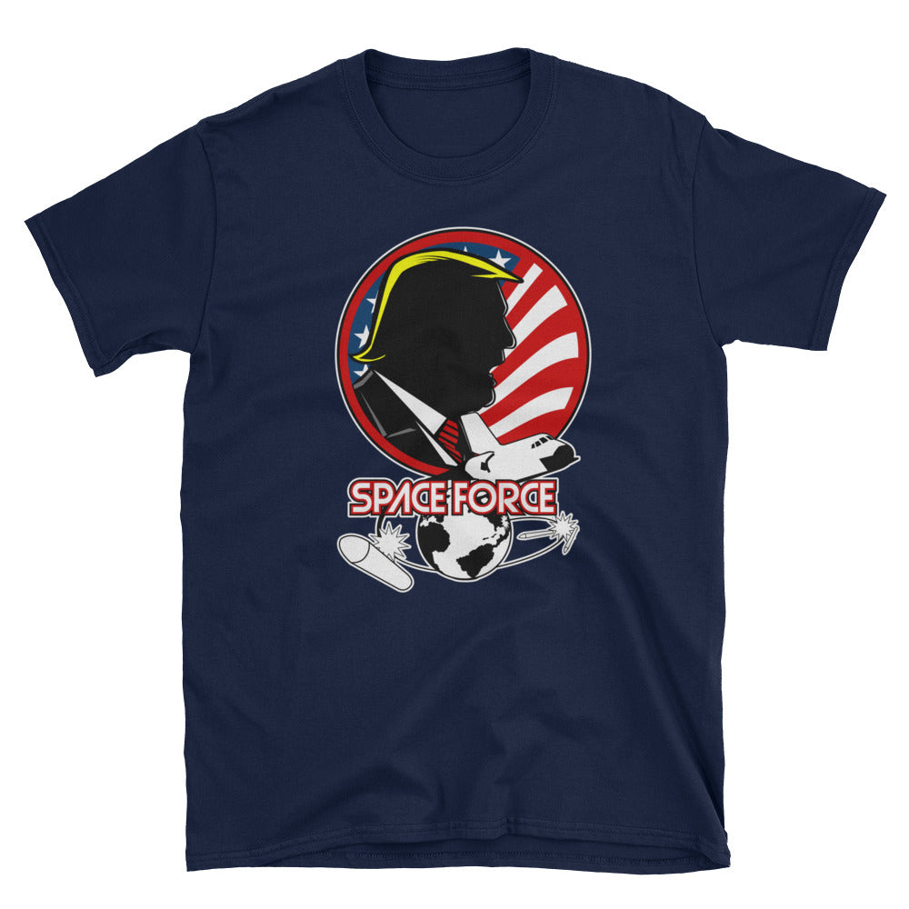Trump Space Force Short-Sleeve Unisex T-Shirt - Styleuniversal