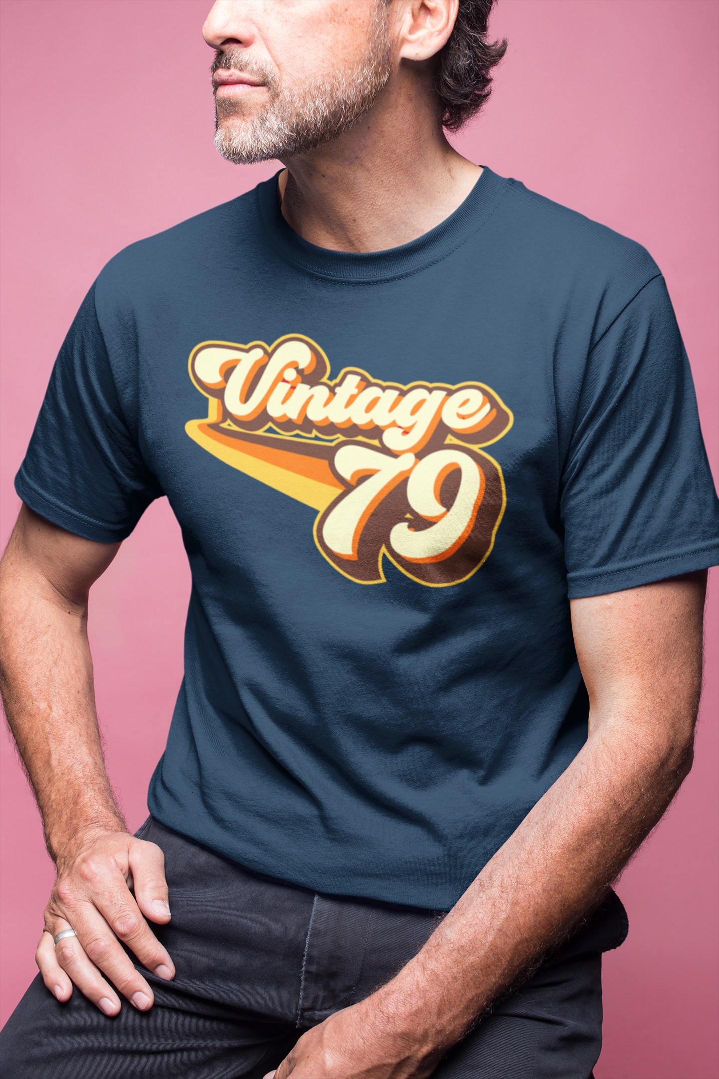 Vintage 1979 Retro Birthday Vintage79 T-Shirt