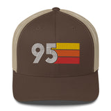 95 Number 1995 Birthday Retro Trucker Hat