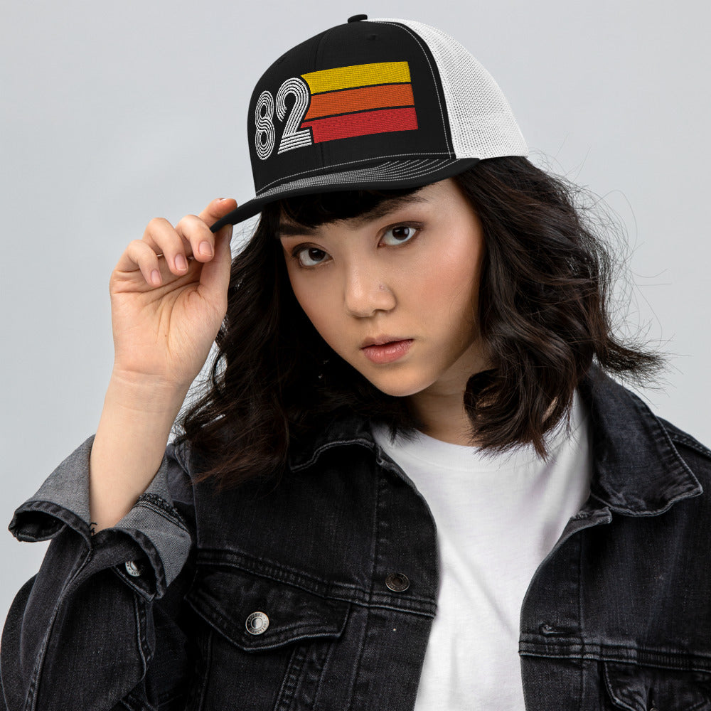 Styleuniversal 82 - 1982 Retro Style Richardson 112 Trucker Hat for Men Women