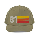 81 - 1981 Retro Style Richardson 112 Trucker Hat for Men Women