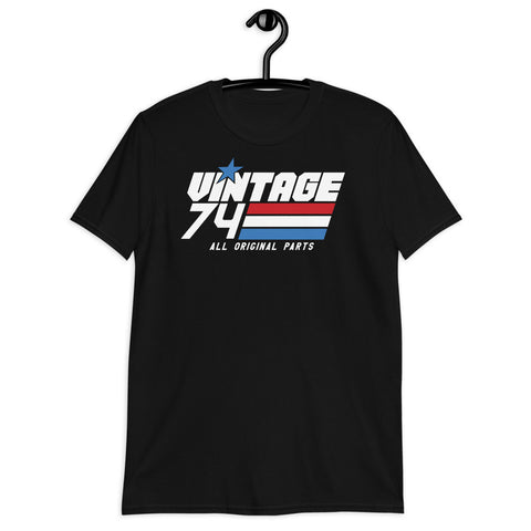 Vintage 1974 - All Original Parts Short-Sleeve Unisex T-Shirt