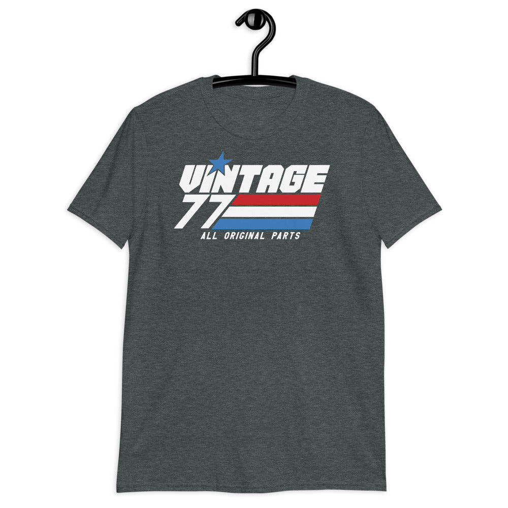 Vintage 1977 - All Original Parts Short-Sleeve Unisex T-Shirt