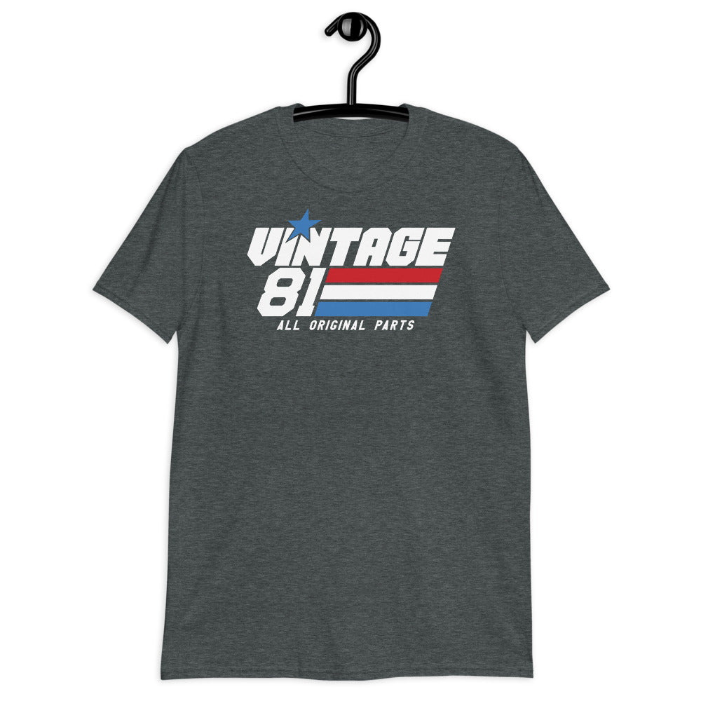 Vintage 1981 - All Original Parts Short-Sleeve Unisex T-Shirt