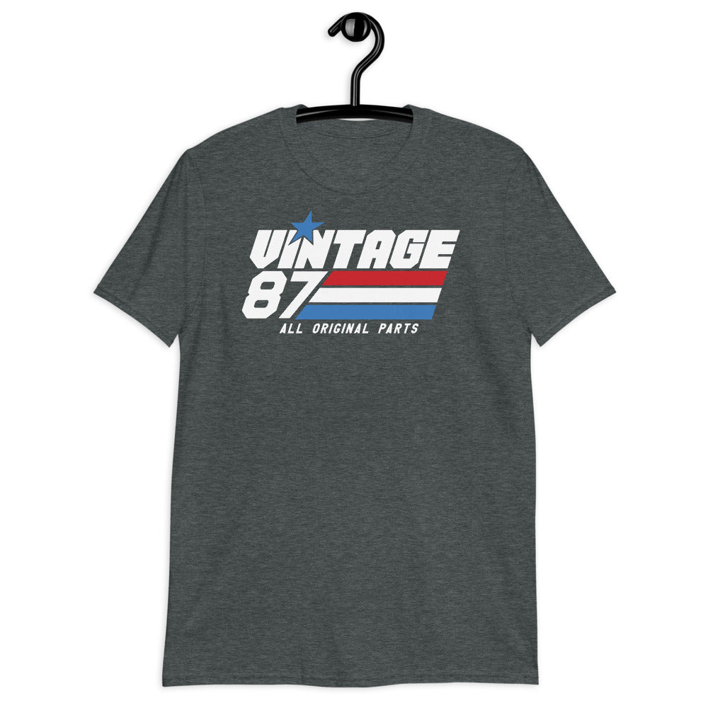 Vintage 1987 - All Original Parts Short-Sleeve Unisex T-Shirt