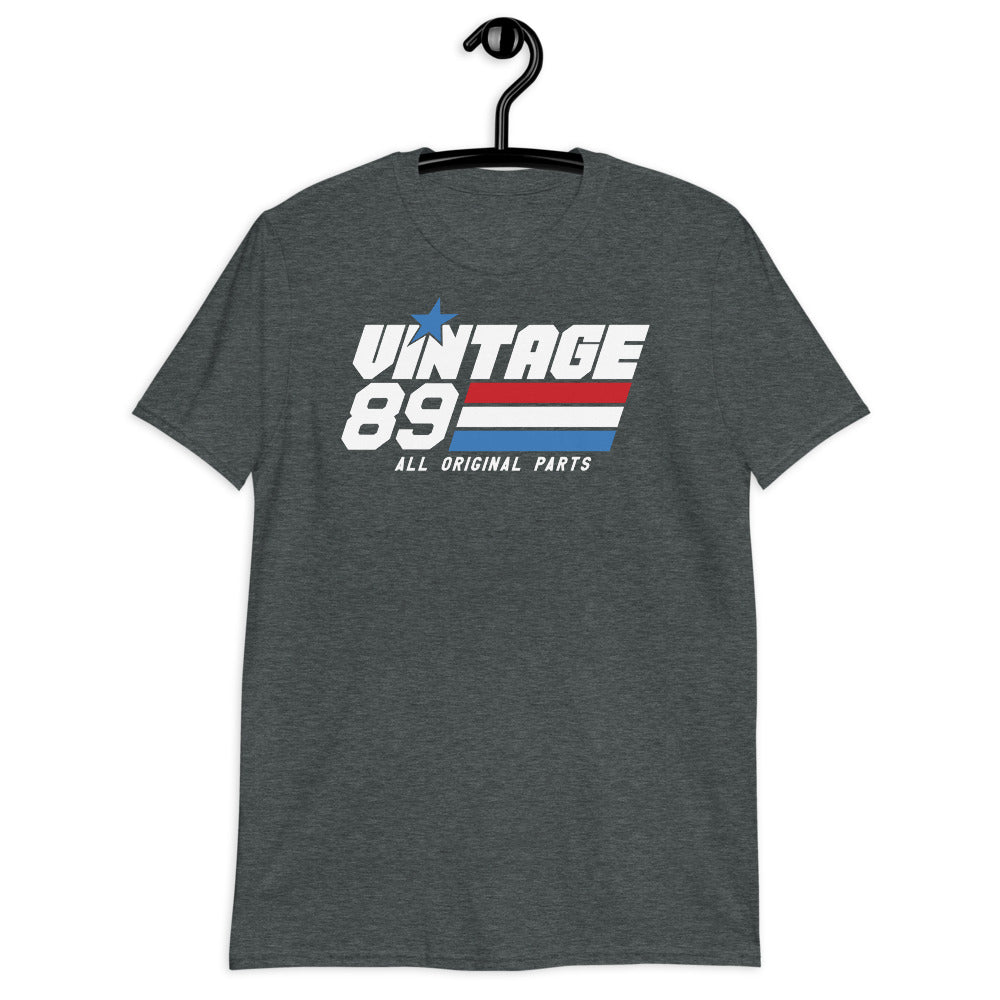 Vintage 1989 Shirt - Unisex T-Shirt For Birth Year Or Graduation, Made In USA - View #5