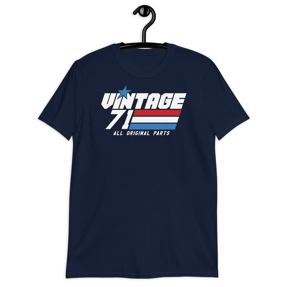 Vintage 1971 - All Original Parts Short-Sleeve Unisex T-Shirt