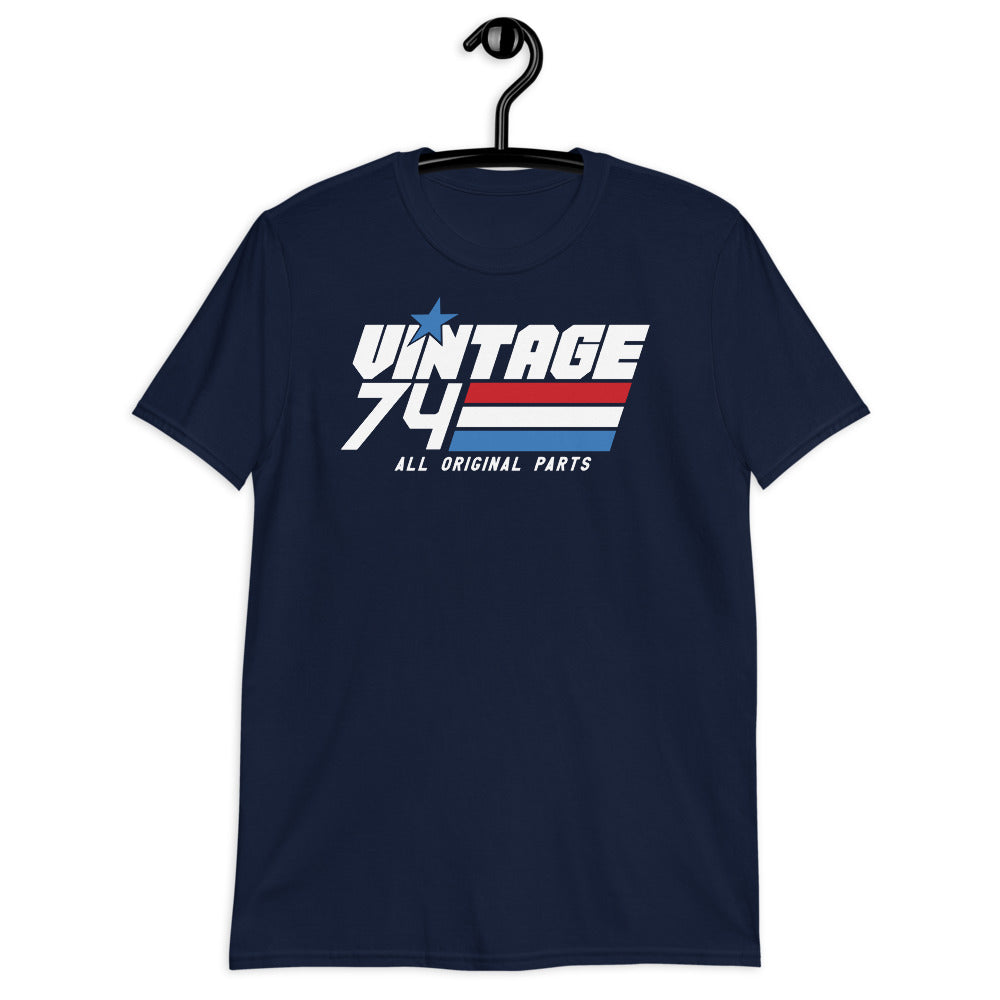 Vintage 1974 - All Original Parts Short-Sleeve Unisex T-Shirt