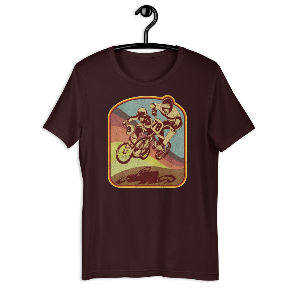 Vintage 80's Old School BMX Unisex T-Shirt