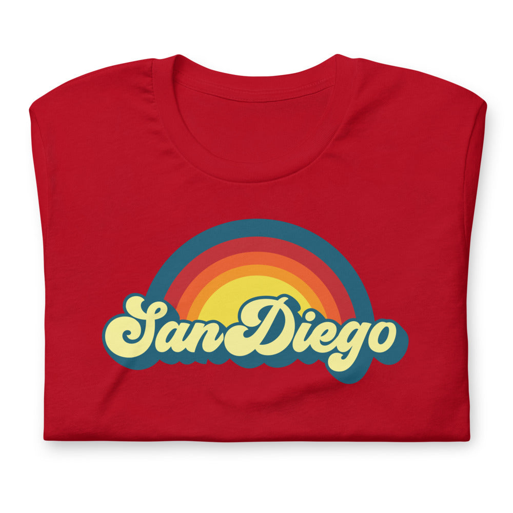 San Diego California Short-sleeve unisex t-shirt
