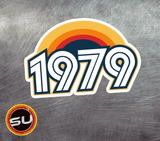 1979 Retro Sunset Magnet