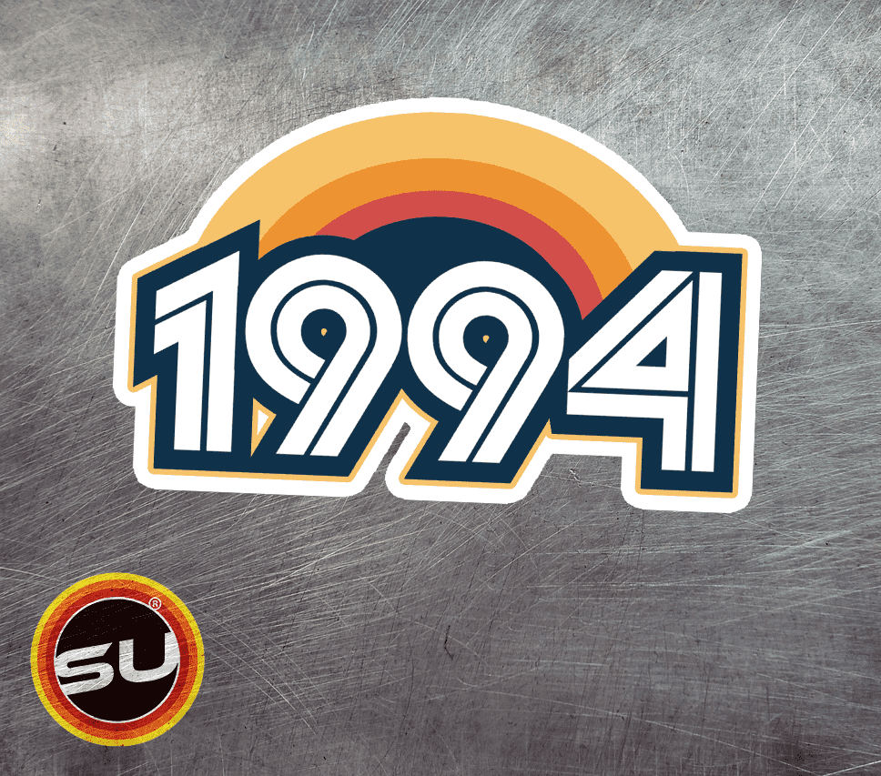 1994 Retro Sunset Magnet