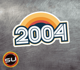 2004 Retro Sunset Magnet