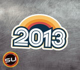 2013 Retro Sunset Magnet