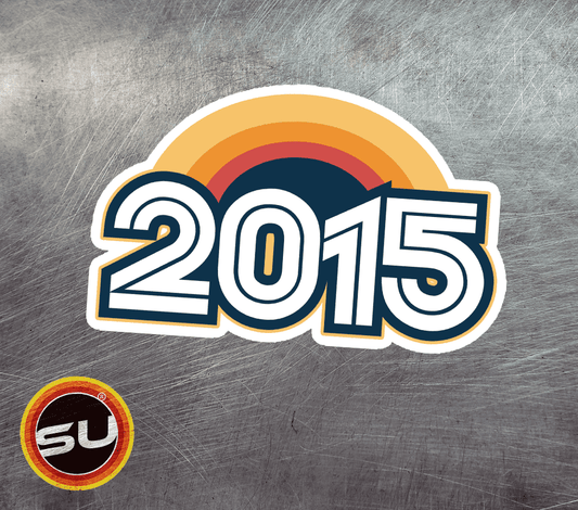 2015 Retro Sunset Magnet