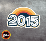 2015 Retro Sunset Magnet