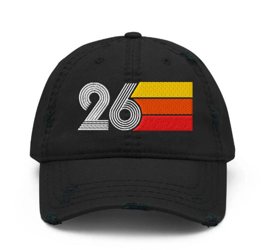 2026 Retro 26 Distressed Dad Hat