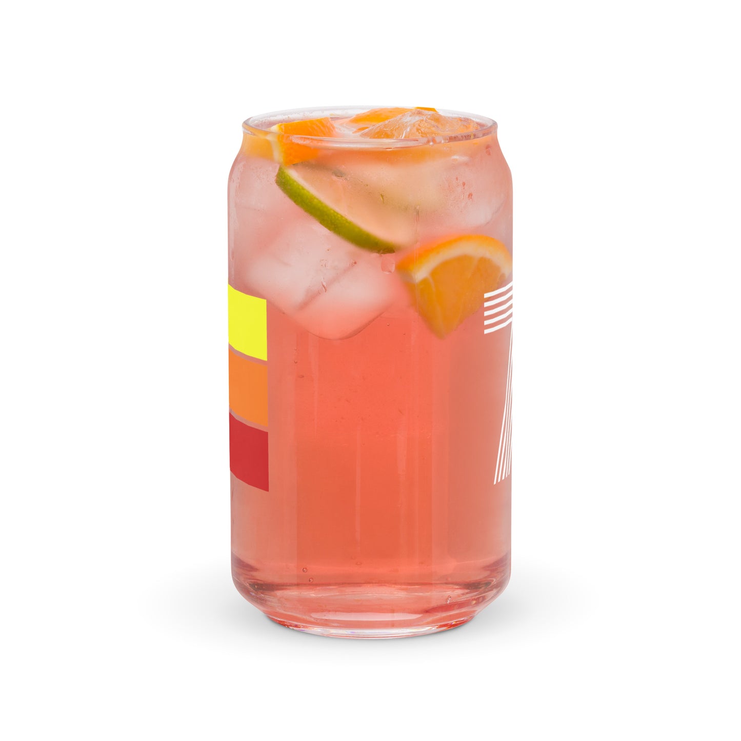 Retro 1973 Can-shaped glass