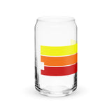 Retro 1974 Can-shaped glass