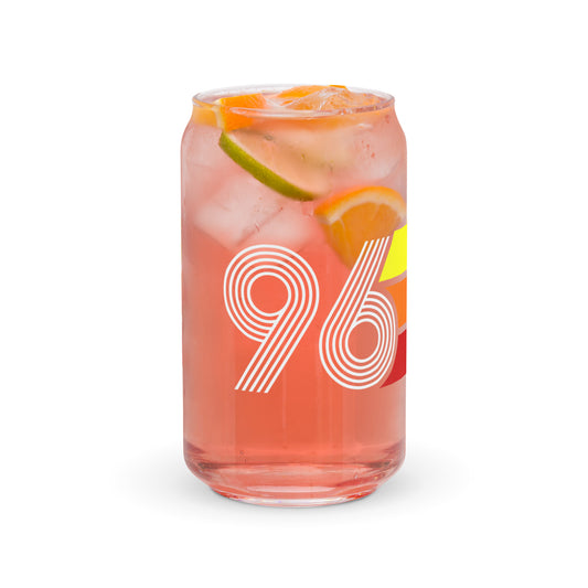 Retro 1996 Can-shaped glass