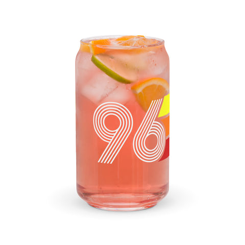Retro 1996 Can-shaped glass