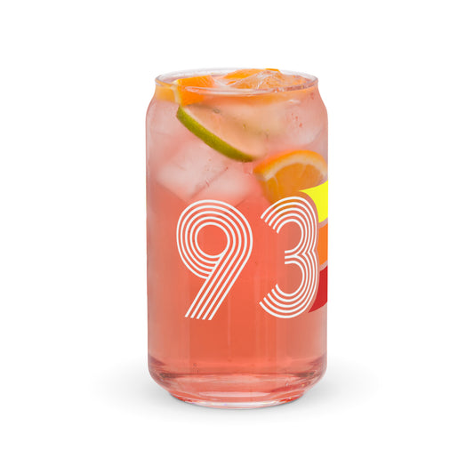 Retro 1993 Can-shaped glass