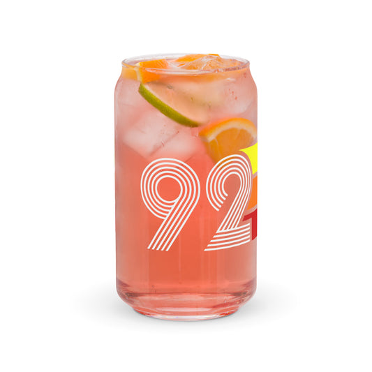 Retro 1992 Can-shaped glass