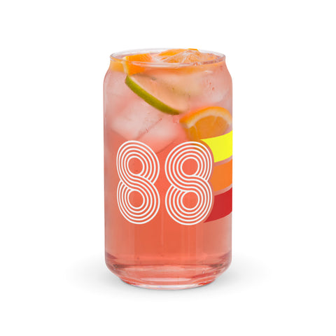 Retro 1988 Can-shaped glass
