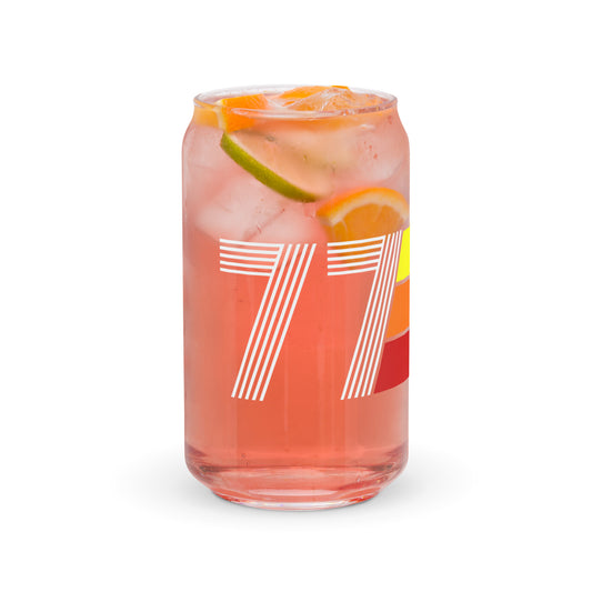 Retro 1977 Can-shaped glass