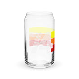 Retro 1974 Can-shaped glass
