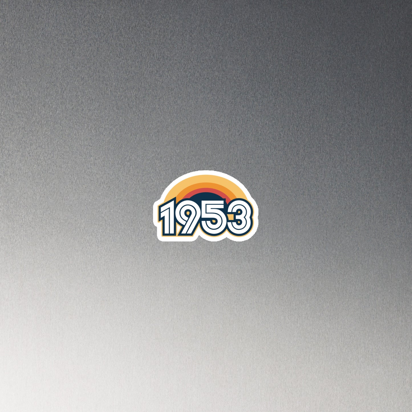 1953 Retro Sunset Magnet