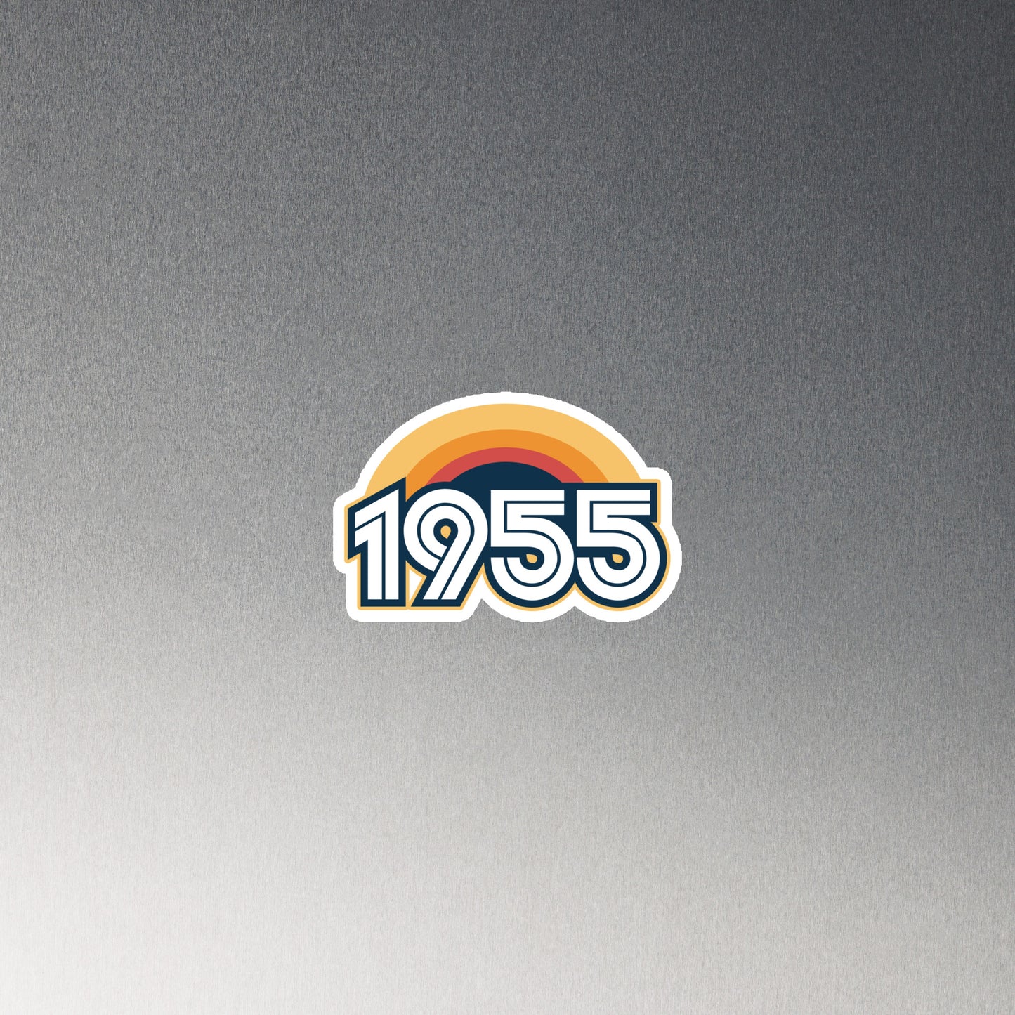 1955 Retro Sunset Magnet