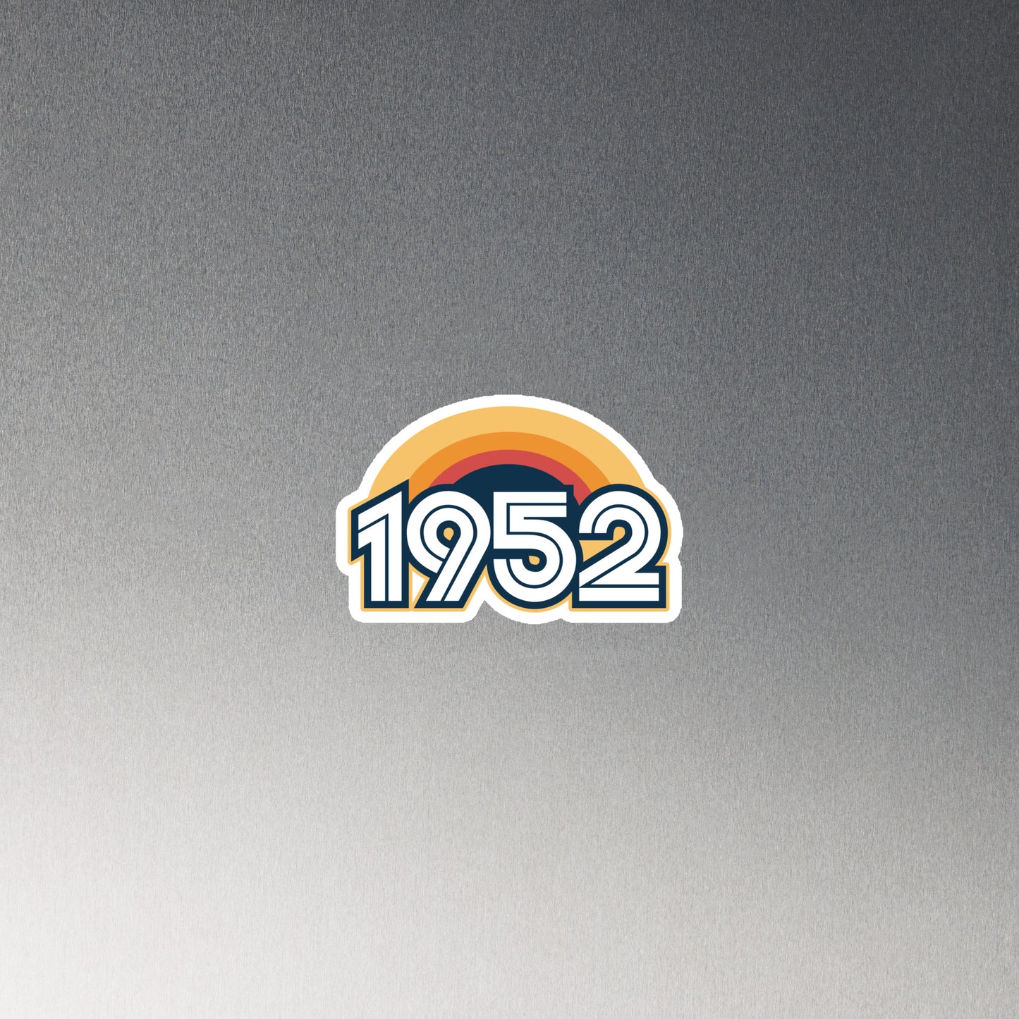 1952 Retro Sunset Magnet