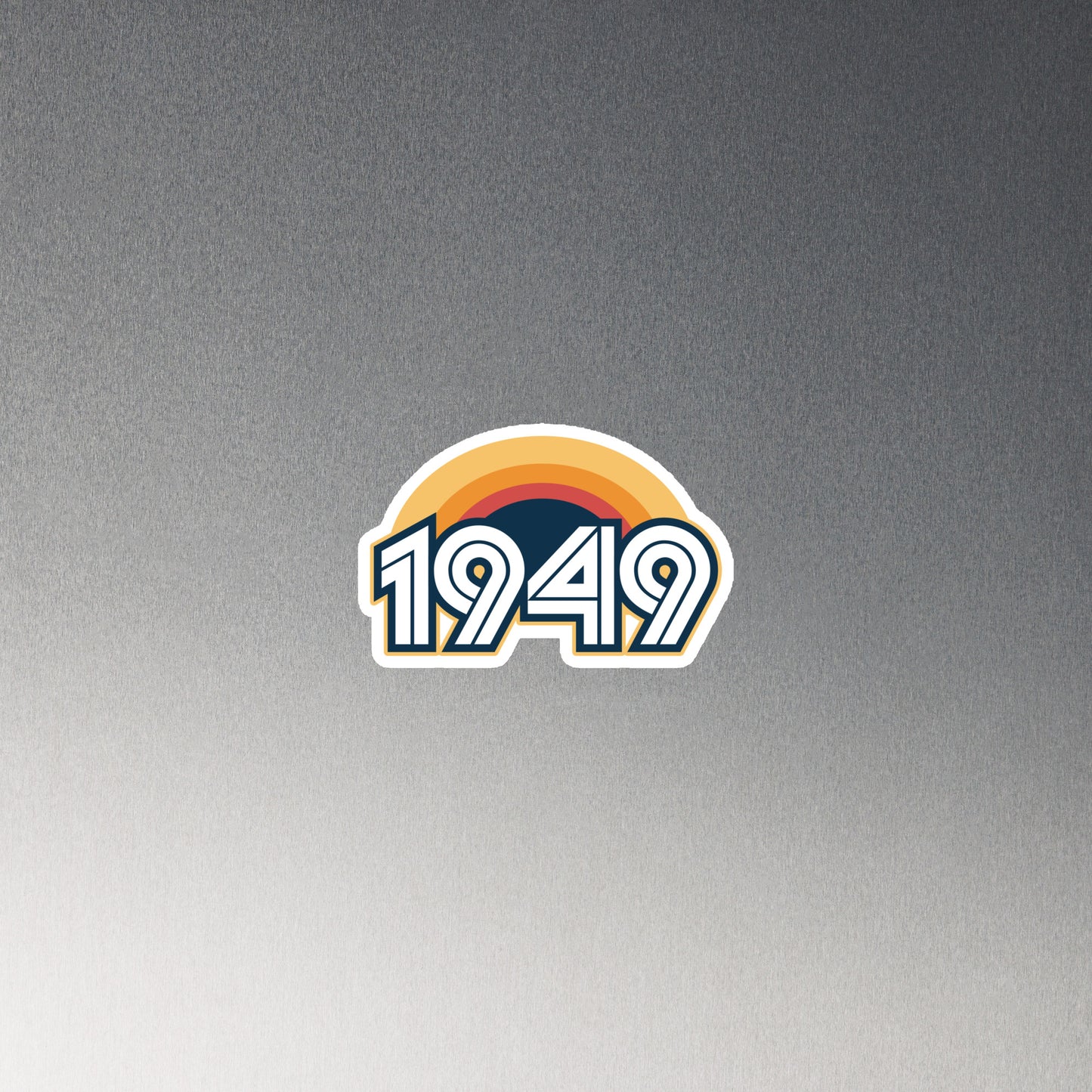 1949 Retro Sunset Magnet