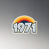 1971 Retro Sunset Magnet