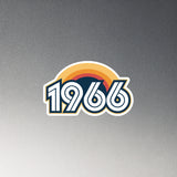 1966 Retro Sunset Magnet