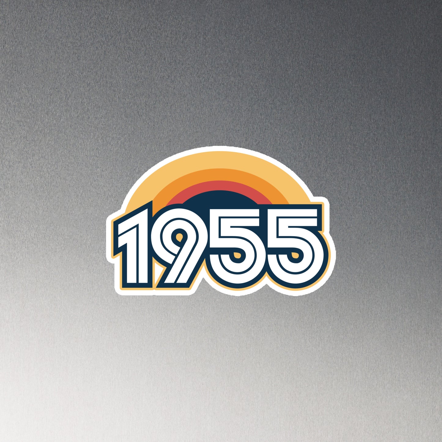 1955 Retro Sunset Magnet