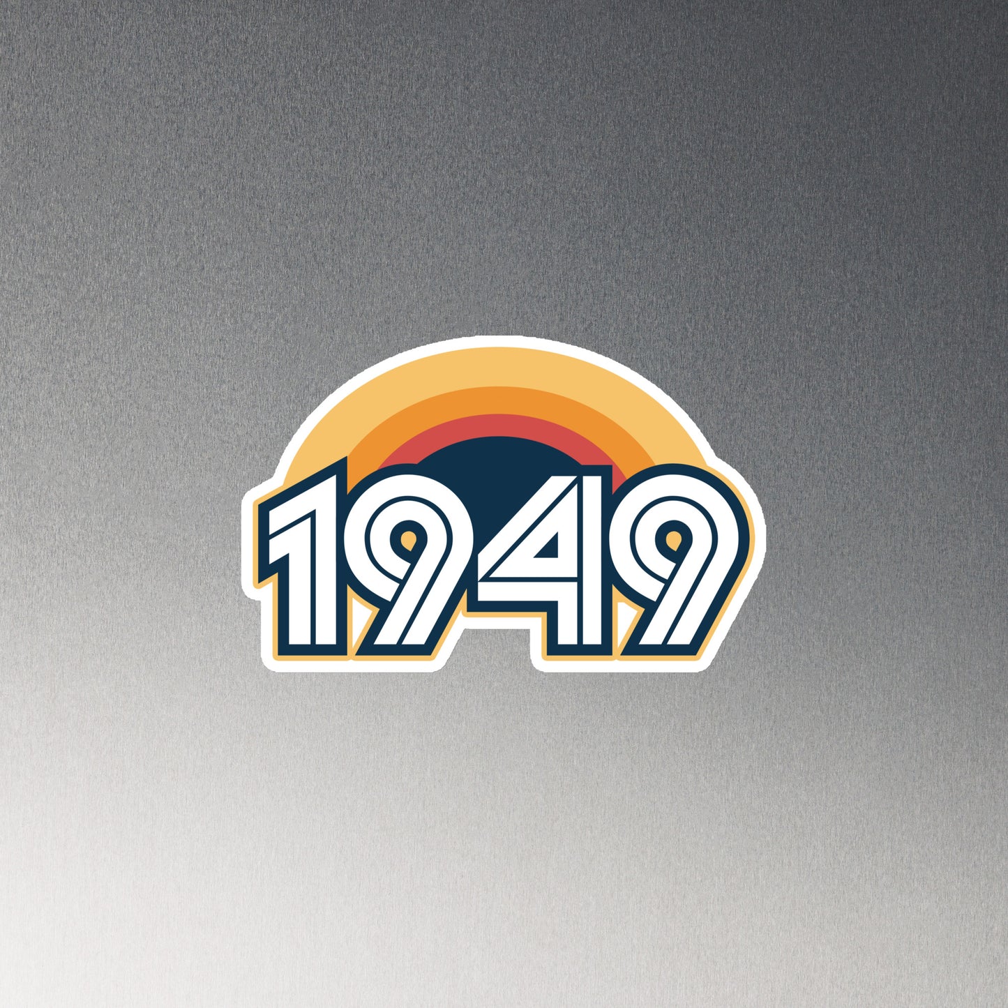 1949 Retro Sunset Magnet