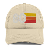 1980 Retro 80 Distressed Dad Hat