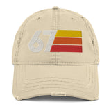 1967 Retro 67 Distressed Dad Hat