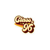 Class of 96 Graduation Retro 1996 Reunion Bubble-free stickers