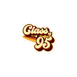 Class of 95 Graduation Retro 1995 Reunion Bubble-free stickers