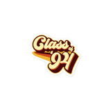 Class of 94 Graduation Retro 1994 Reunion Bubble-free stickers