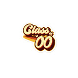 Class of 00 Graduation Retro 2000 Reunion Bubble-free stickers